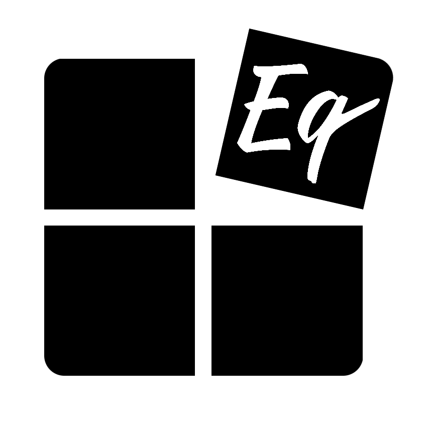 background square logo